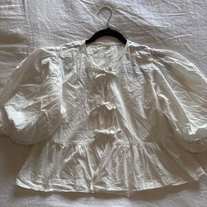 Amazon Front Tie Blouse